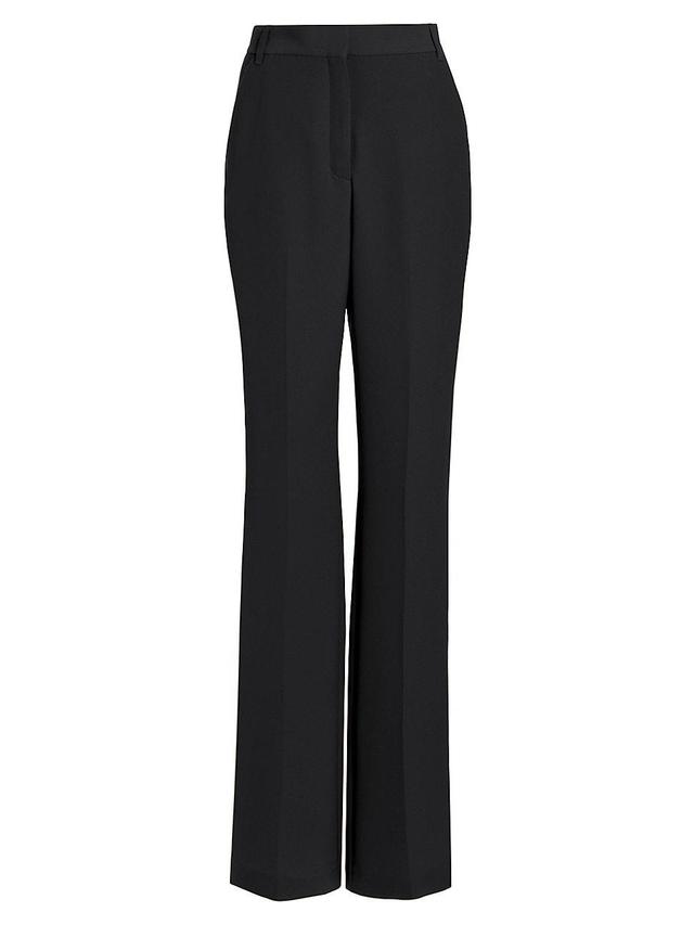 Womens Jora Stretch-Crepe Boot-Cut Trousers Product Image