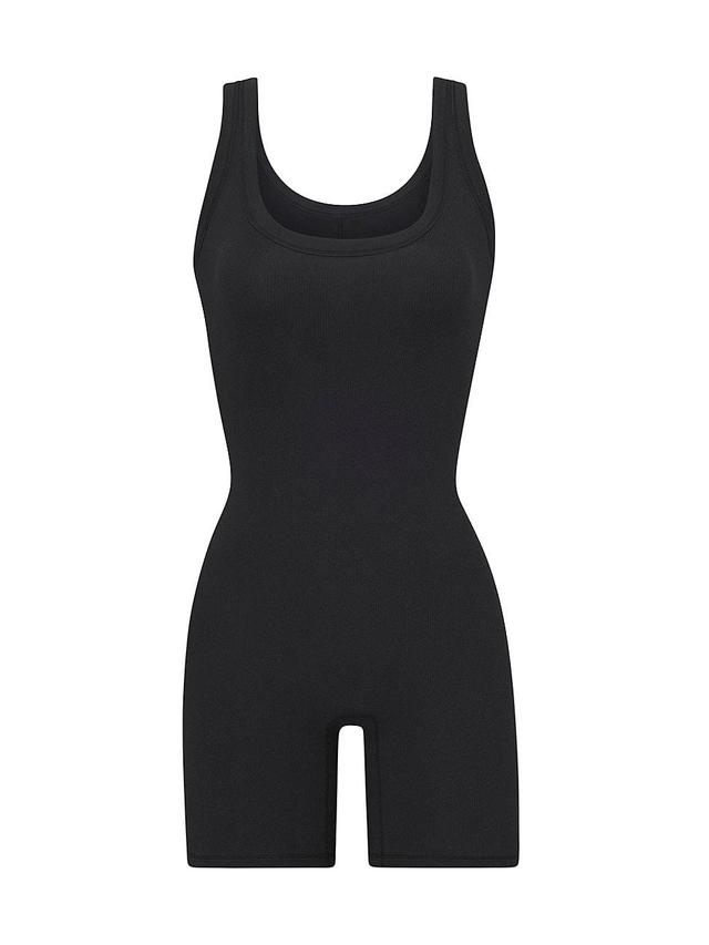 Womens Cotton Rib Onesie Bodysuit Product Image