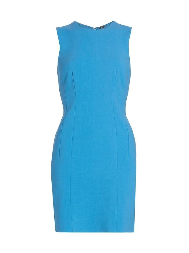 Womens Wool-Blend Sleeveless Sheath Dress Product Image