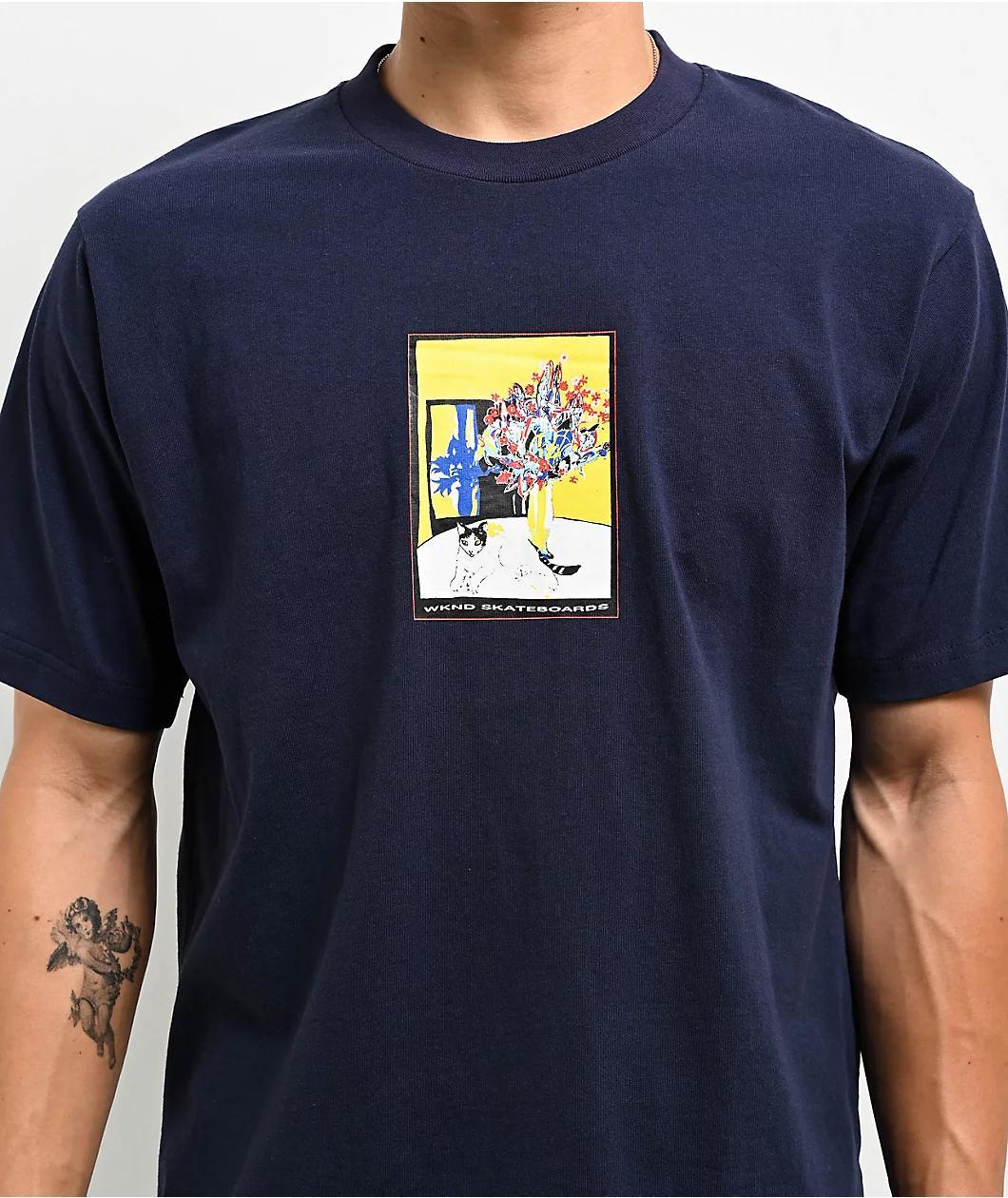 WKND Sitter Navy T-Shirt  Product Image