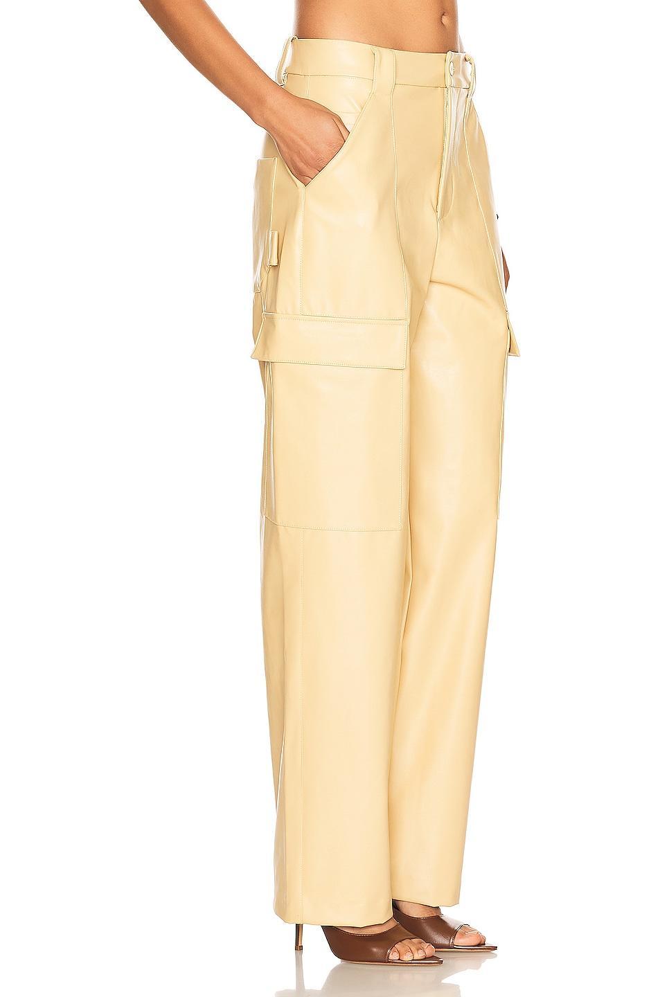 Helsa Waterbased Faux Leather Cargo Pant Product Image