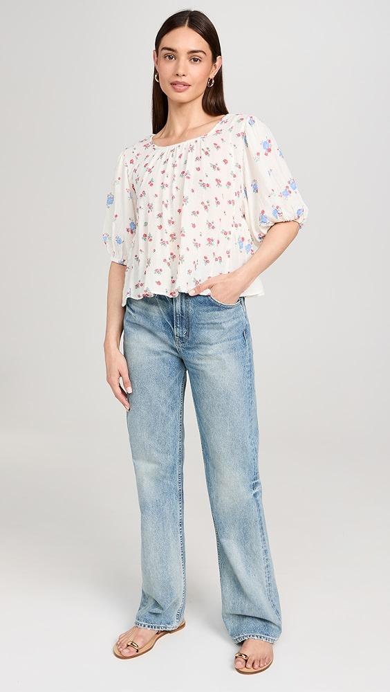 Free People Chloe Printed Top | Shopbop Product Image