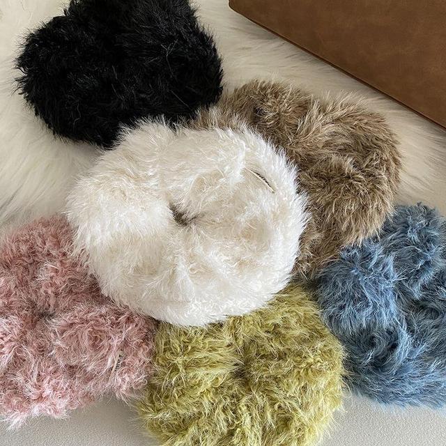 Plain Fluffy Scrunchie Product Image