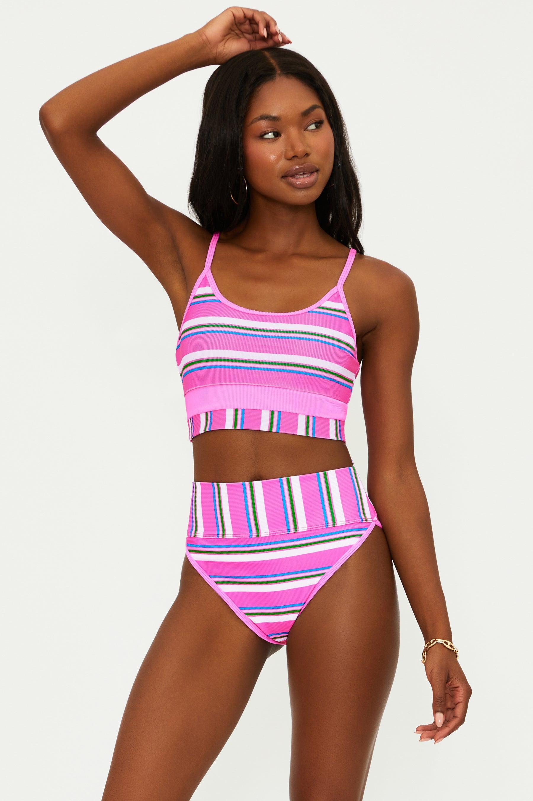 Eva Top Sugar Plum Stripe Product Image