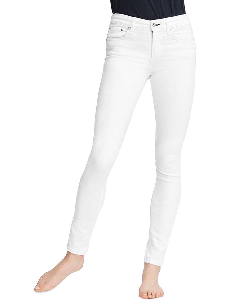 Womens Cate Mid-Rise Skinny Jeans Product Image