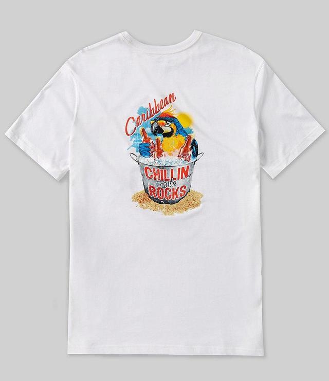 Caribbean Big & Tall Chillin Short Sleeve Graphic T-Shirt Product Image