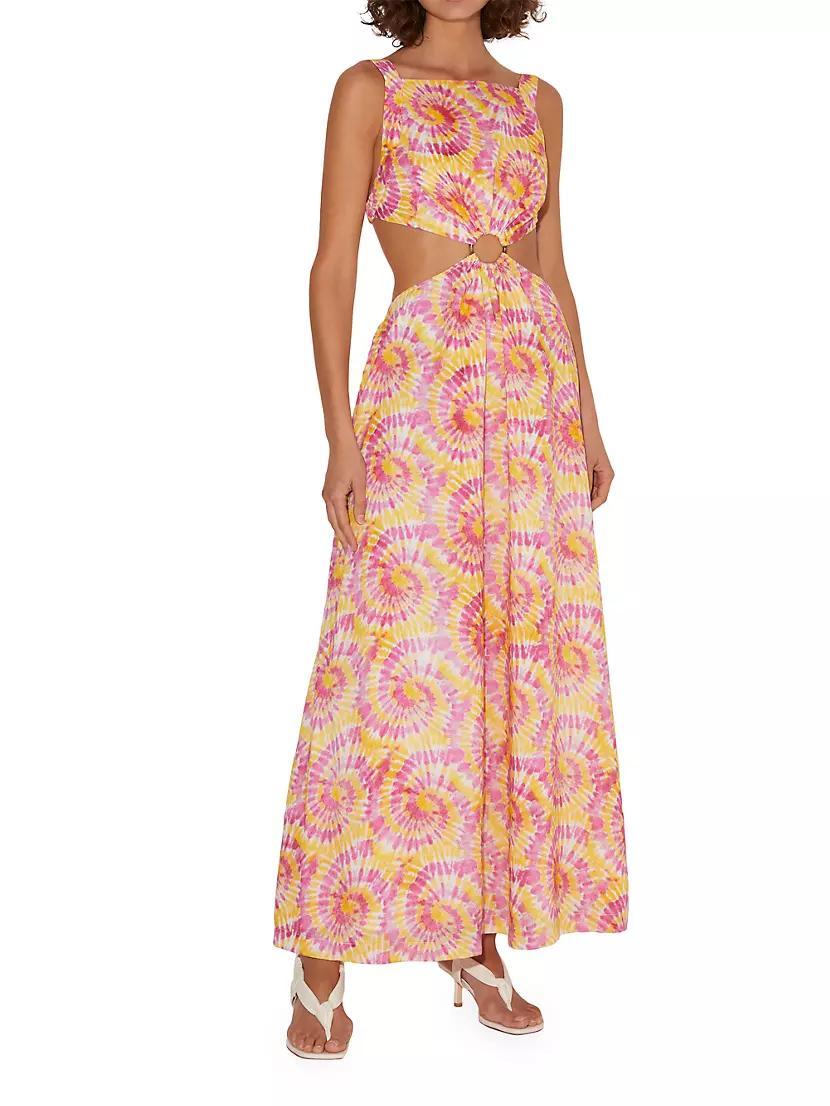 Paros Tie-Dye Maxi Dress Product Image