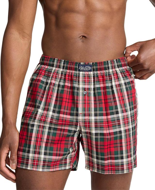 Polo Ralph Lauren Mens Plaid Woven Boxers - RADCLIFF PLAID Product Image