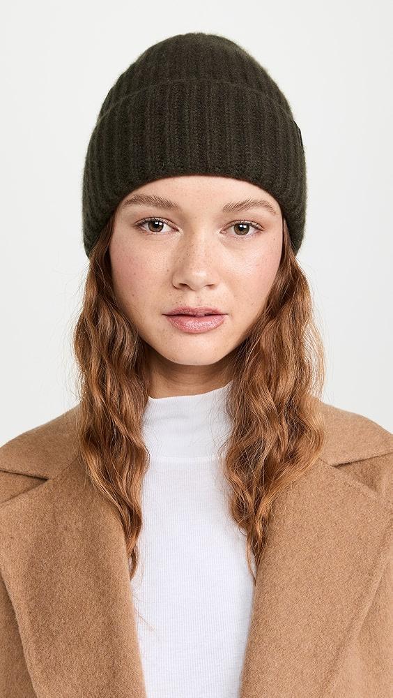 Vince Boiled Cashmere Chunky Cardigan Beanie | Shopbop Product Image