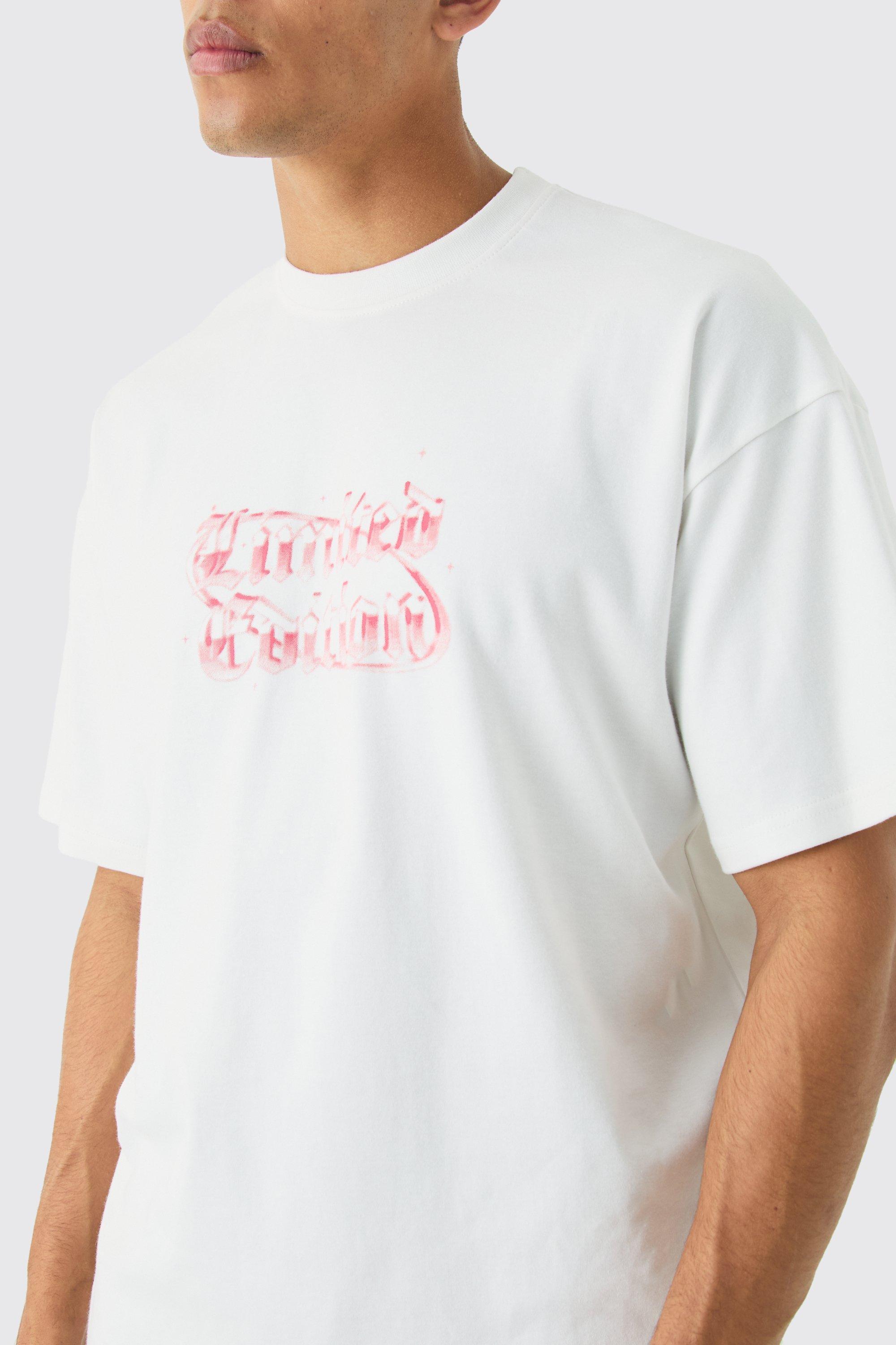 Oversized Interlock Limited Edition T-shirt | boohooMAN USA Product Image