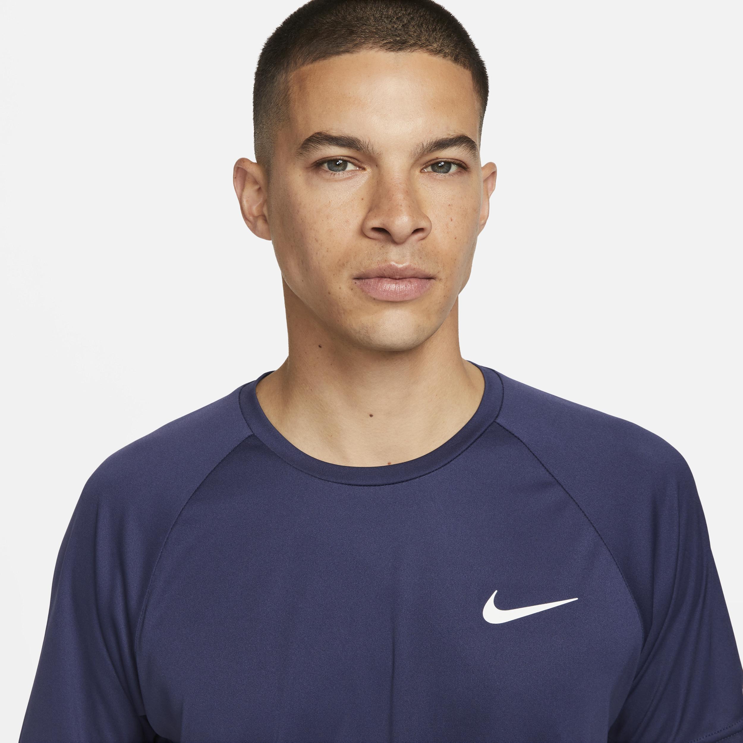 Nike Men's Essential Short-Sleeve Hydroguard Swim Shirt Product Image