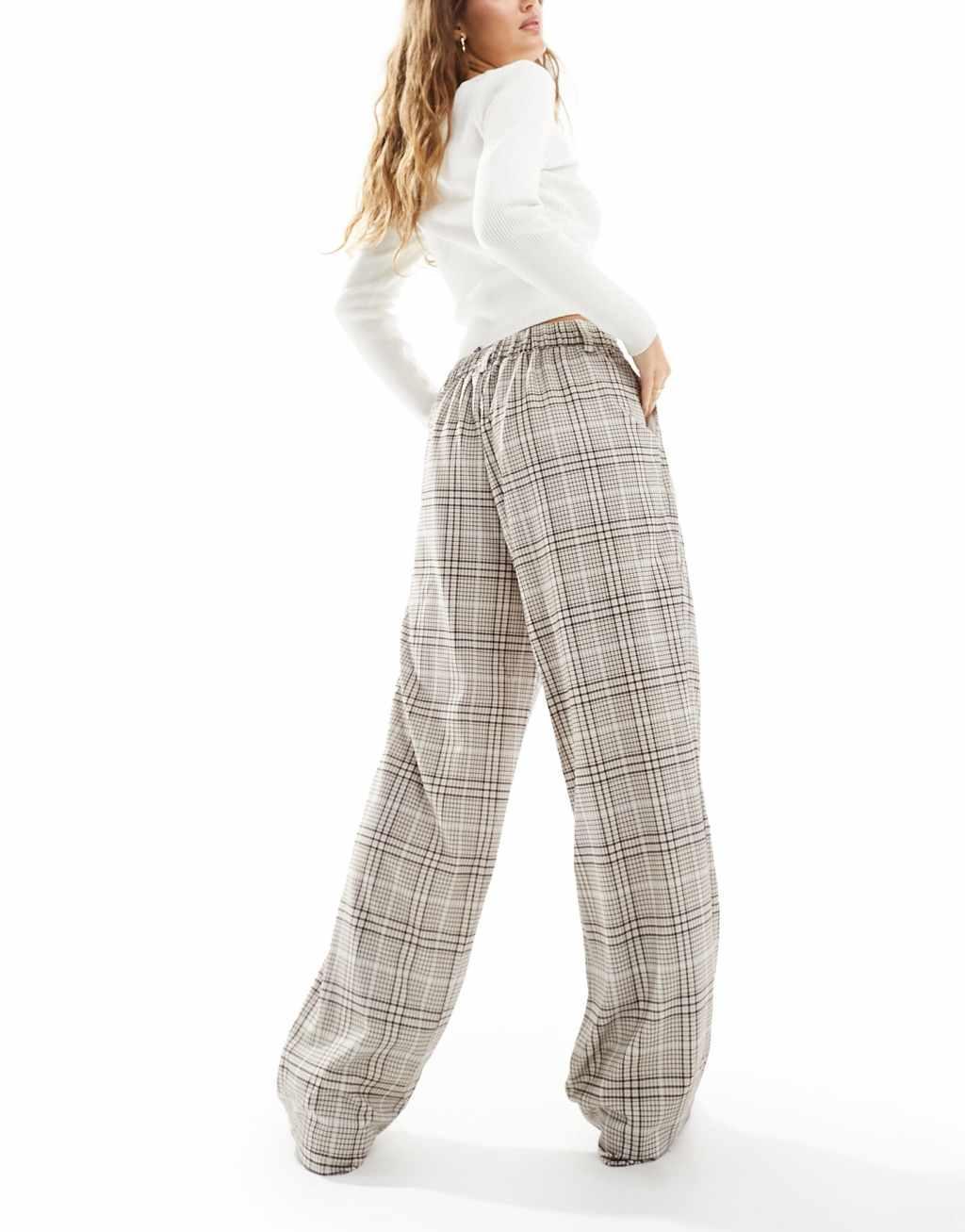 Vero Moda Petite wide leg pants Product Image