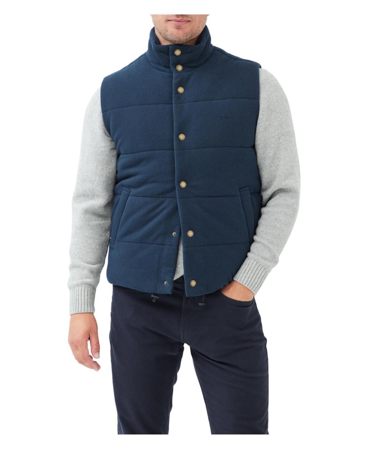 Mens Lake Ferry Cotton Quilted Vest Product Image