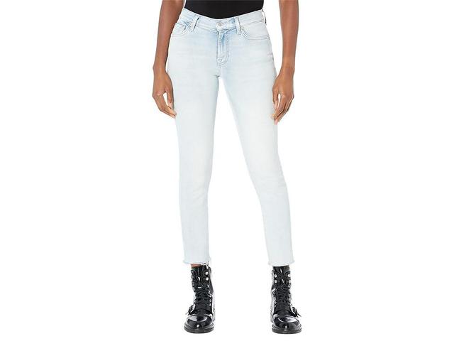 7 For All Mankind Roxanne Ankle w/ Cut Hem in Luxe Vintage Sandalwood (Luxe Vintage Sandalwood) Women's Jeans Product Image