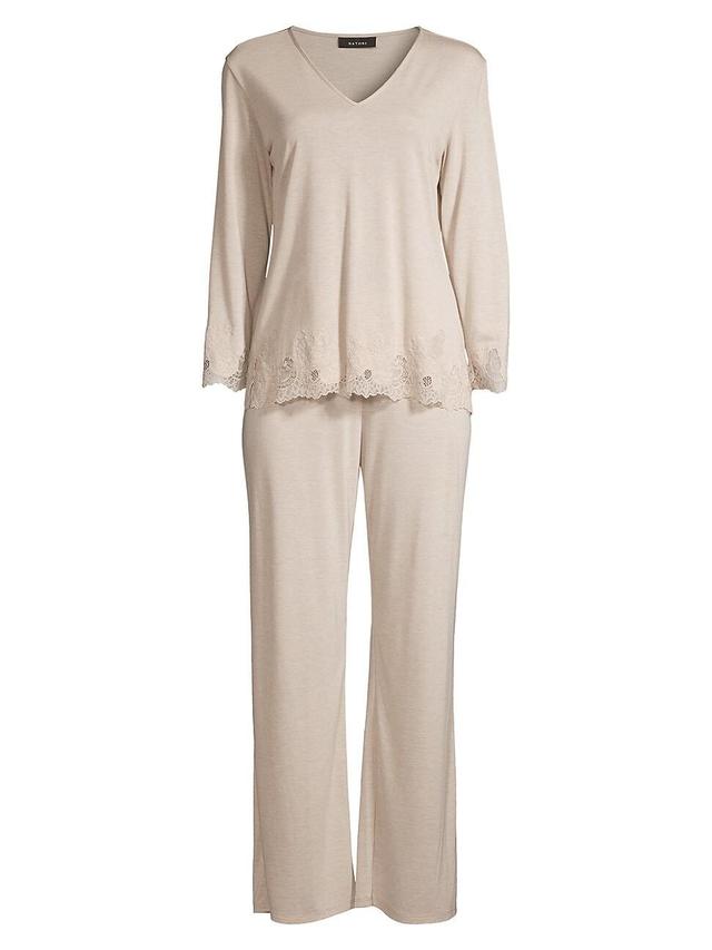 Natori Luxe Shangri-La Pajama Set Product Image