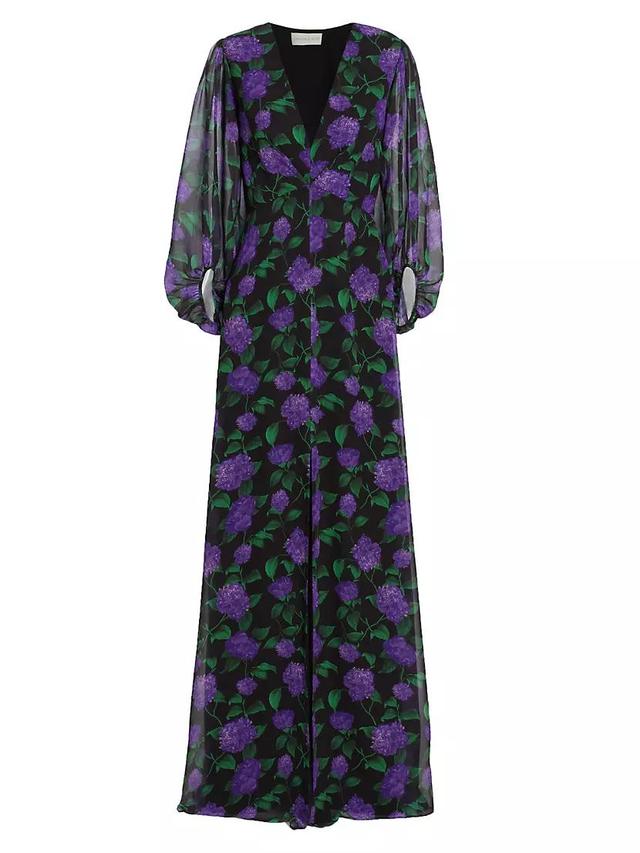 Jenny Floral Chiffon Gown Product Image