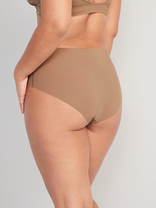 High-Waisted No-Show Brief Underwear Product Image