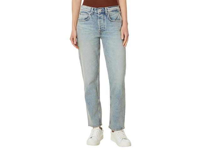 7 For All Mankind Julia Boyfriend (Frost) Women's Dress Pants Product Image