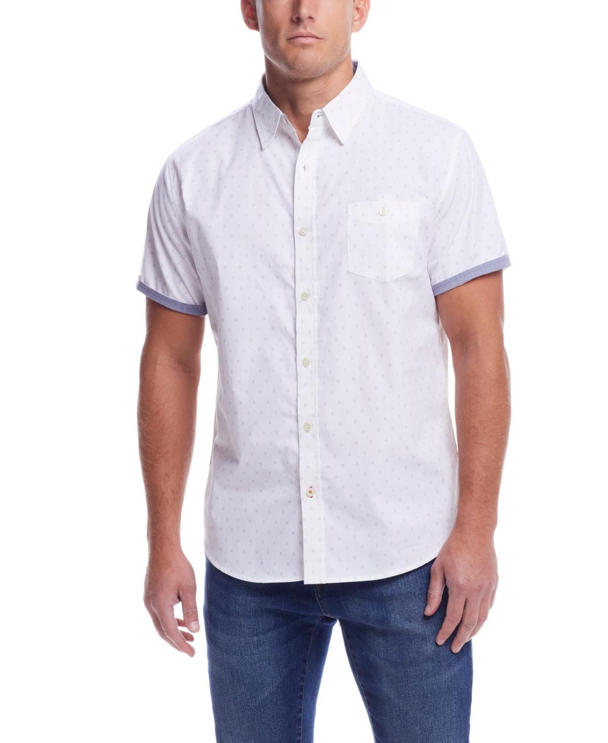 Weatherproof Vintage Mens Short Sleeve Cotton Poplin Shirt Product Image