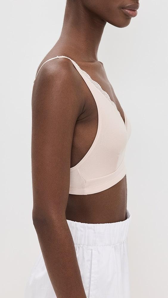 Stripe & Stare The Lace Plunge Bralette | Shopbop Product Image