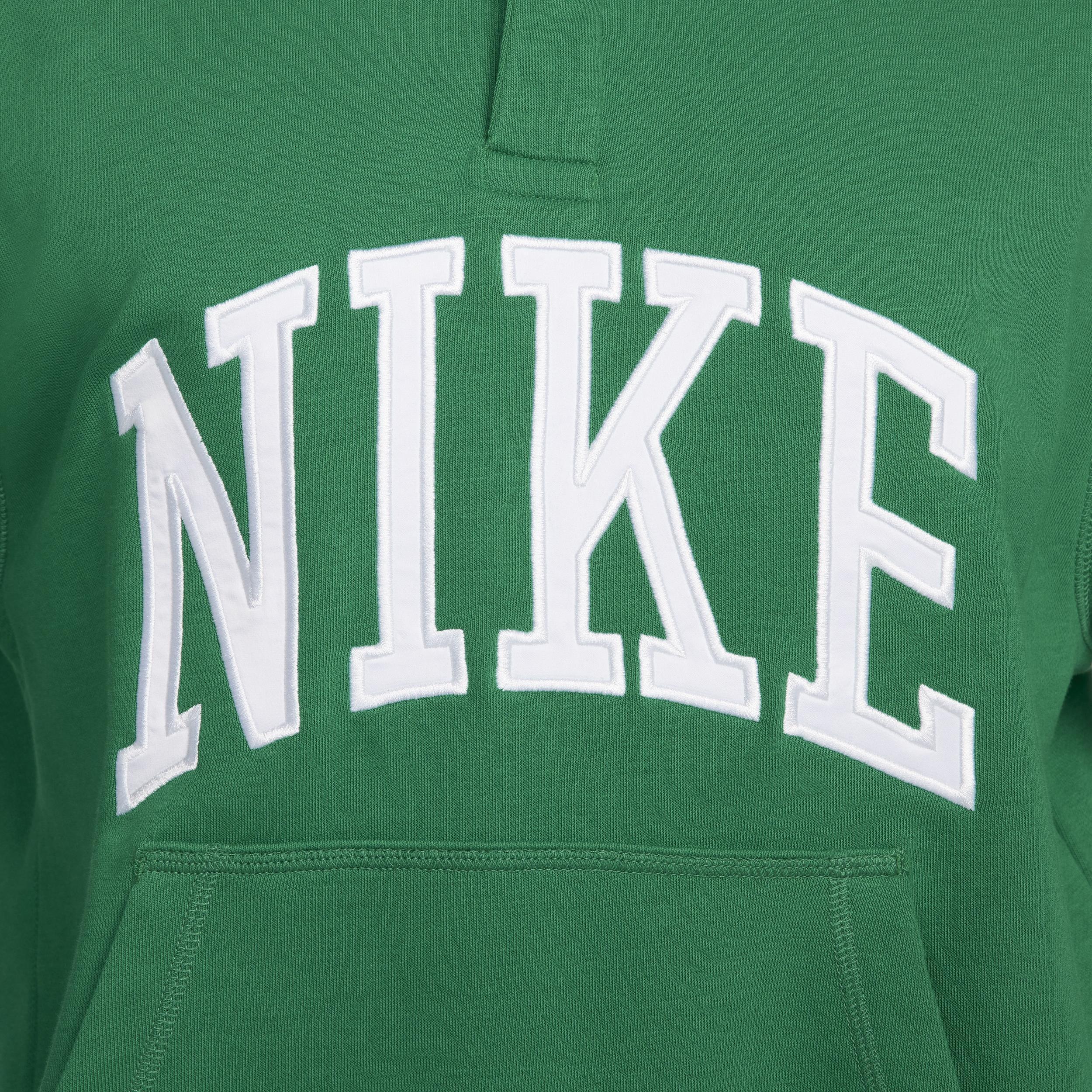 Nike Men's Club Fleece Long-Sleeve Fleece Polo Product Image