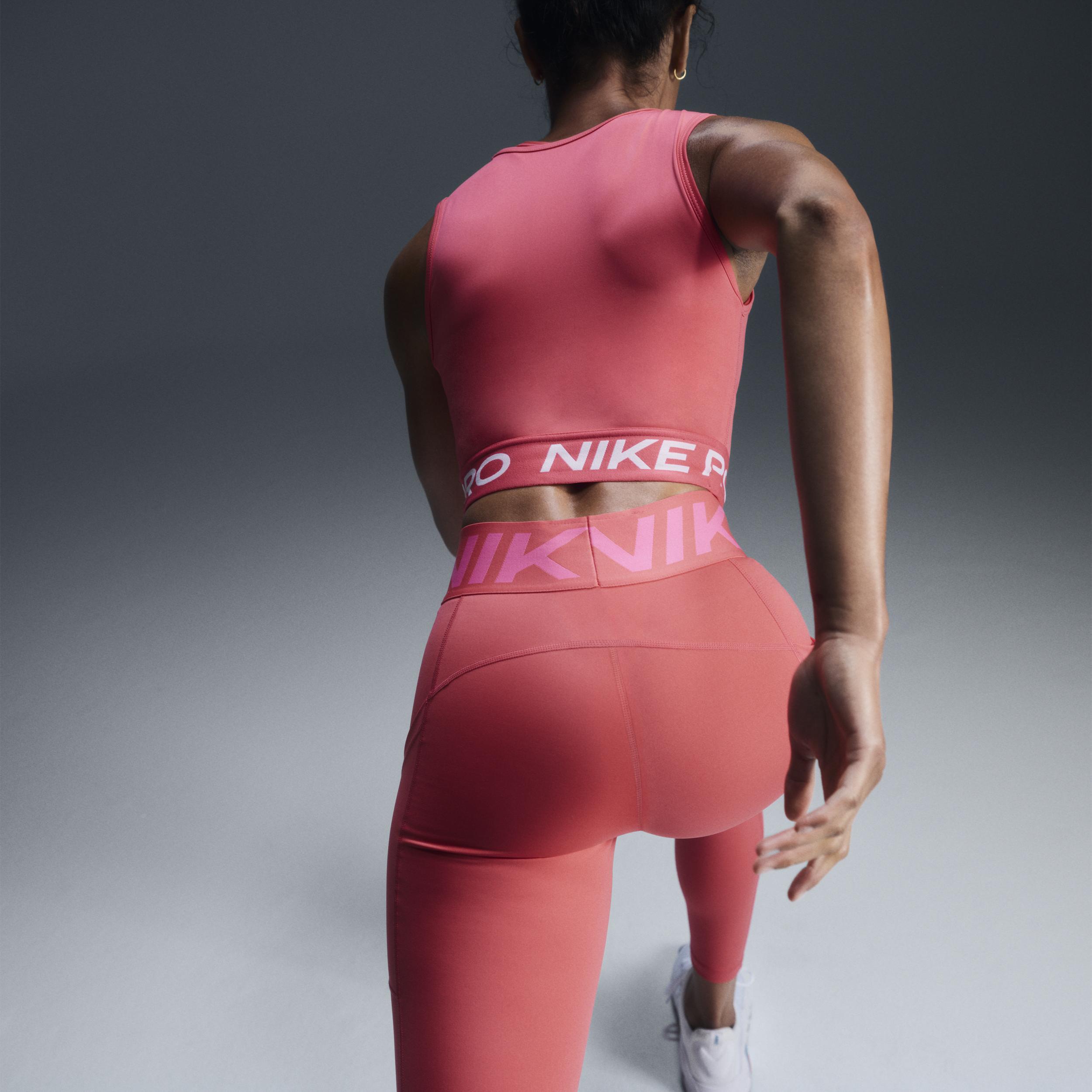 Women's Nike Pro Sculpt High-Waisted 7/8 Leggings with Pockets Product Image