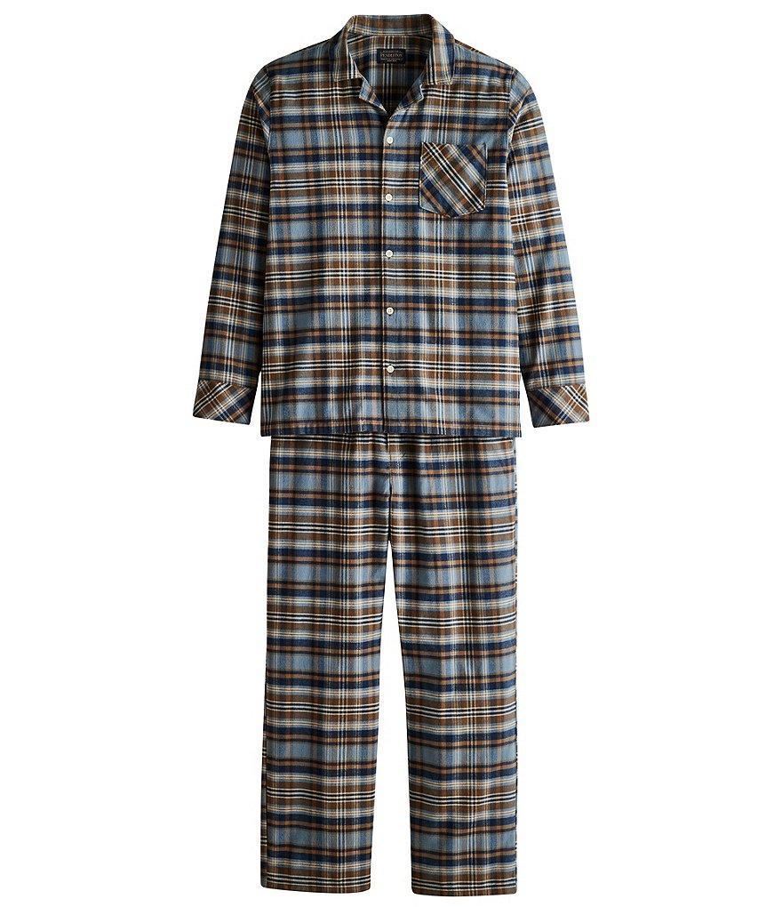 Pendleton Long Sleeve Plaid Pajama Top & Matching Pajama Pant 2-Piece Set Product Image