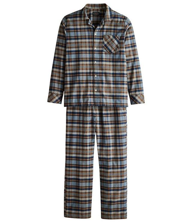 Pendleton Long Sleeve Plaid Pajama Top & Matching Pajama Pant 2-Piece Set Product Image