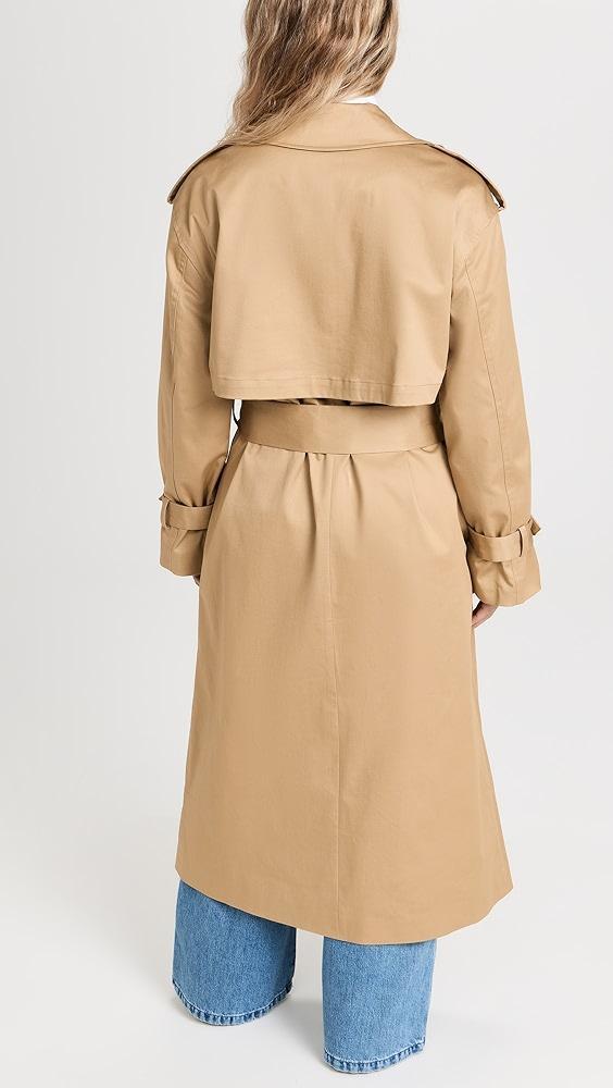 Favorite Daughter Petite Charles Trench | Shopbop Product Image