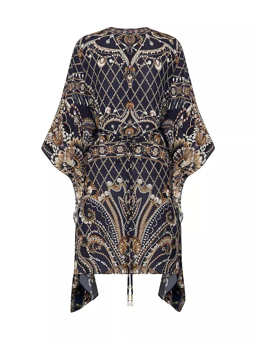 Printed Silk Caftan Product Image