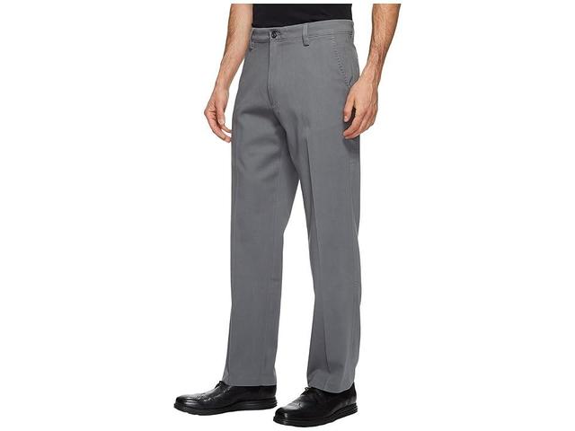 Dockers Easy Khaki D2 Straight Fit Trousers (Burma Grey) Men's Clothing Product Image