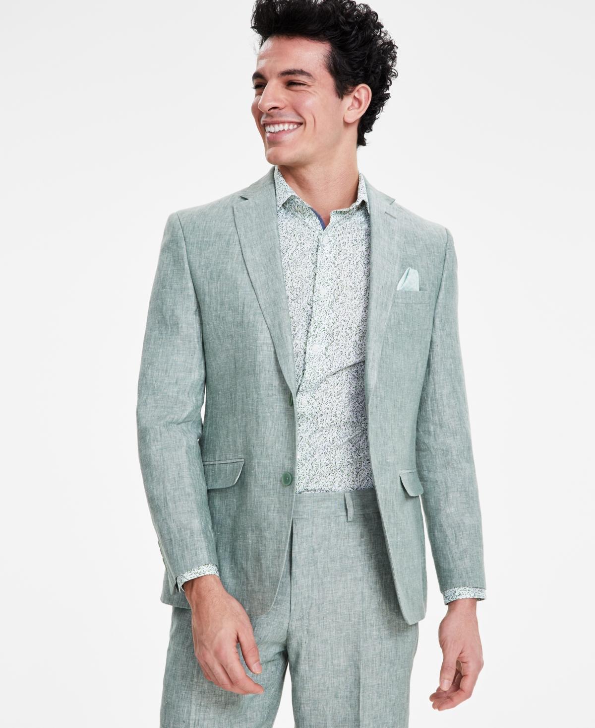 Bar Iii Mens Slim-Fit Linen Suit Jackets, Created for Macys Product Image