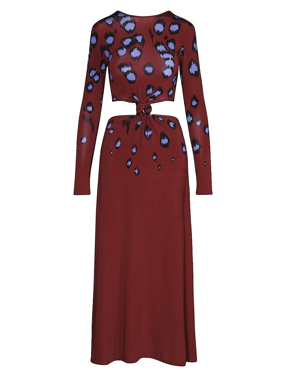 Womens Bold Knots Midi-Dress Product Image