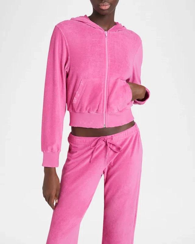 BALENCIAGA Fitted Tracksuit Jacket In Pink Product Image