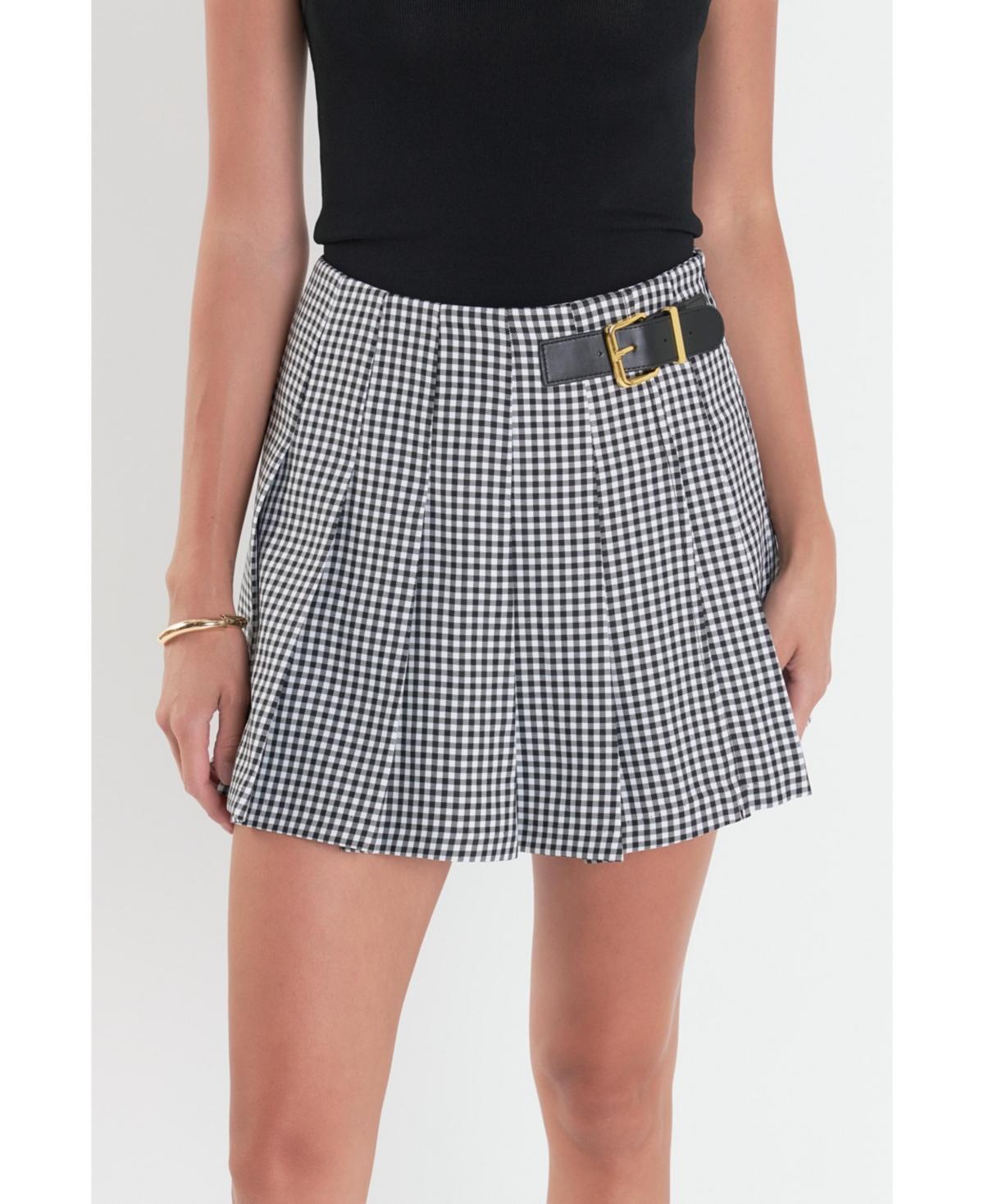 Women's Gingham Check Skort product image