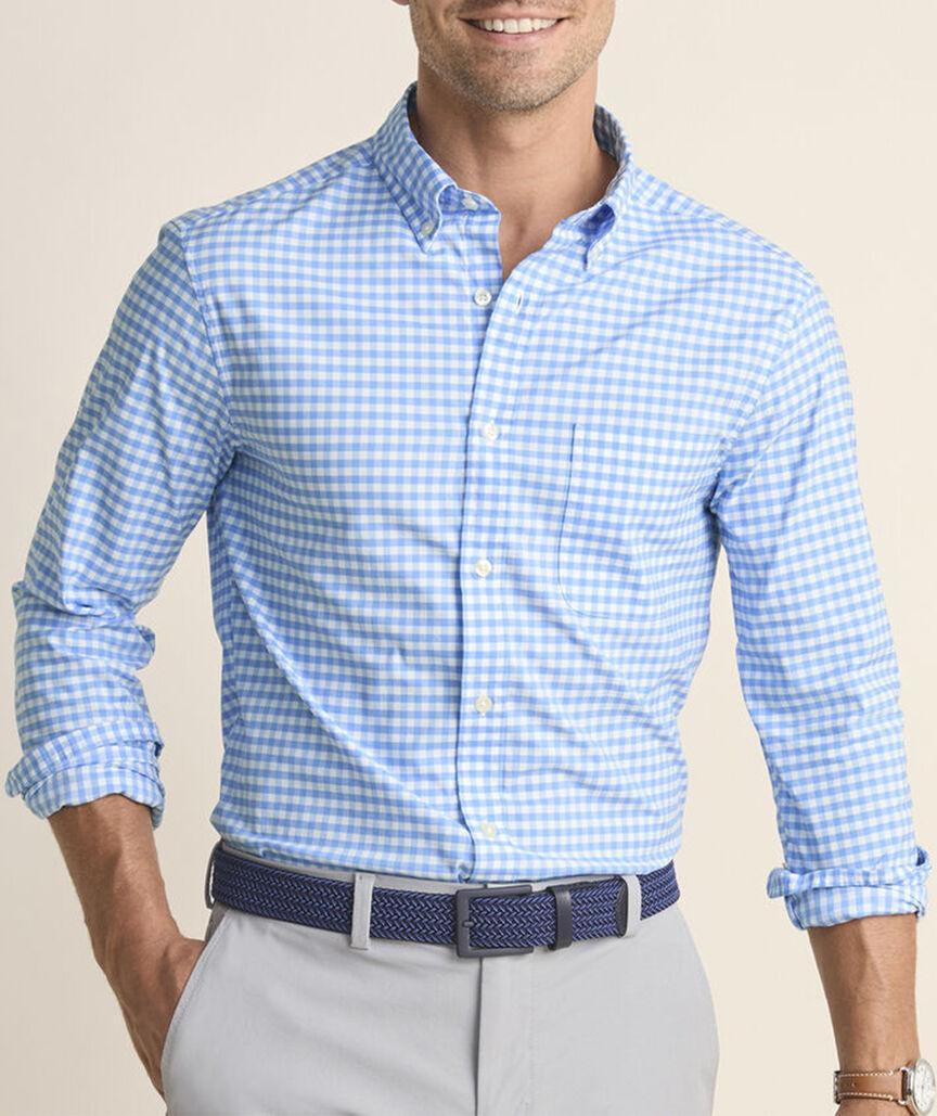 On-The-Go brrr° Gingham Shirt Product Image