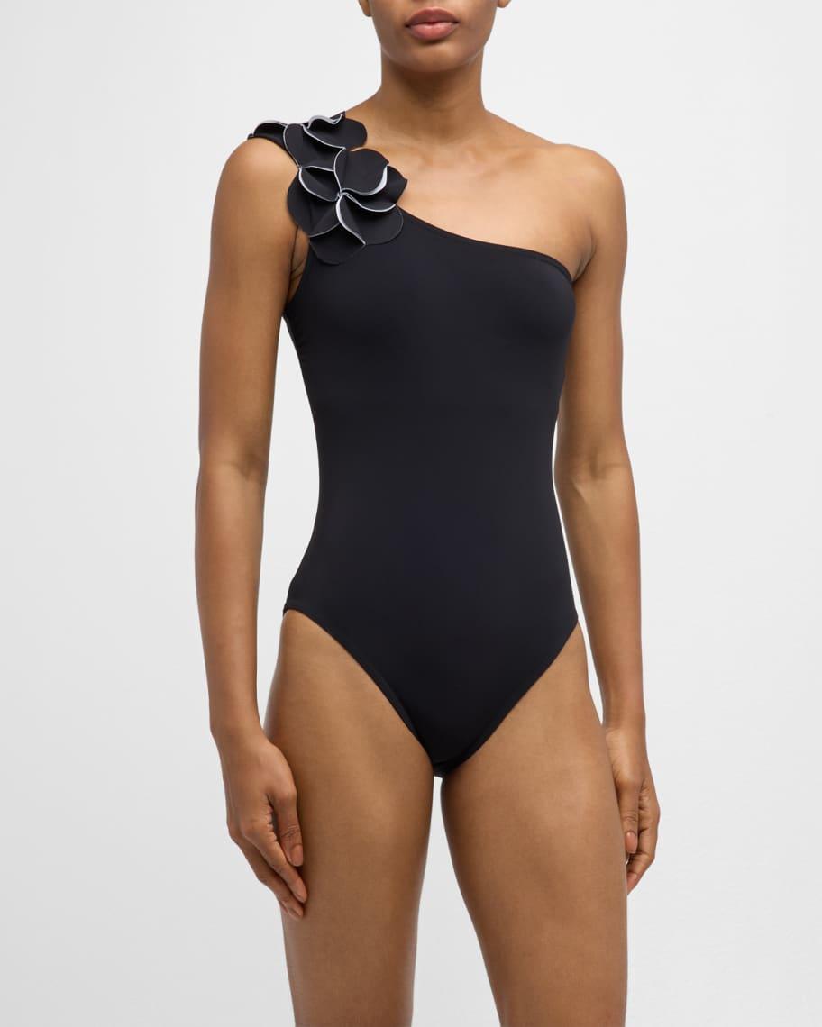 Terra Asymmetric One-Piece Swimsuit  Product Image