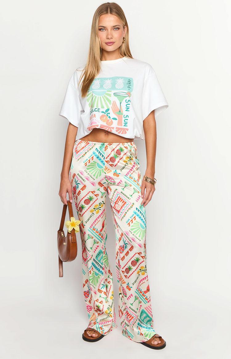 Bridget Dolce Vita Print Pants Product Image