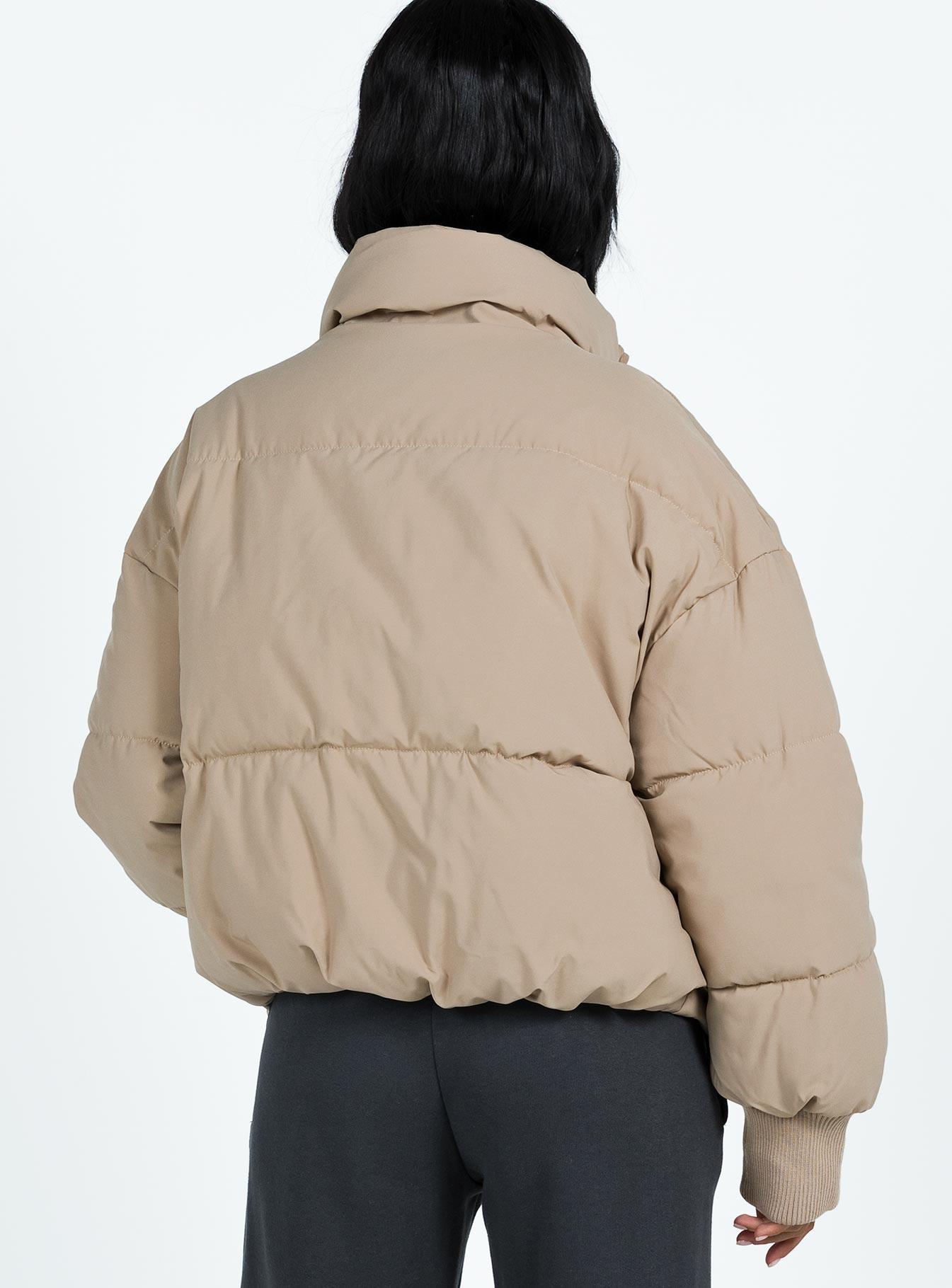 7th Avenue Puffer Jacket Beige Product Image