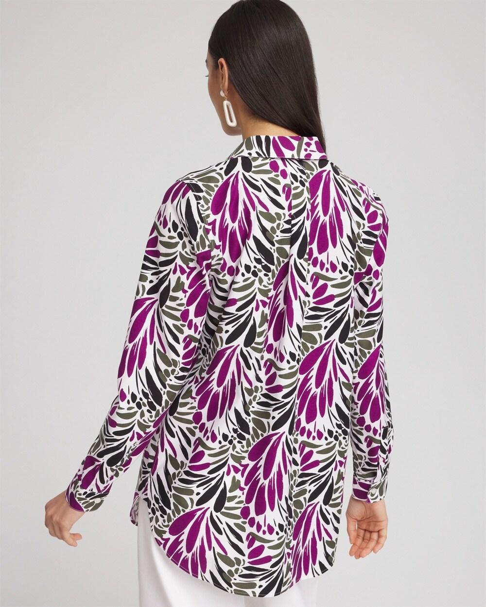 No Iron™ Stretch Floral Tunic Product Image