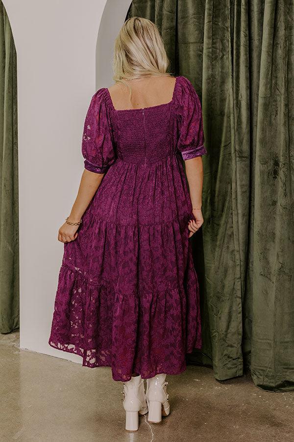 Tuscan Vineyard Jacquard Midi Product Image