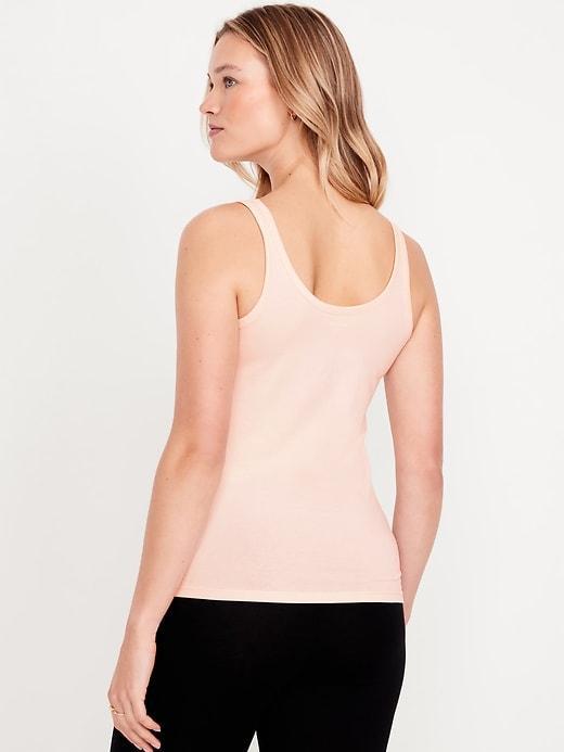 First-Layer Scoop-Neck Tank Top Product Image