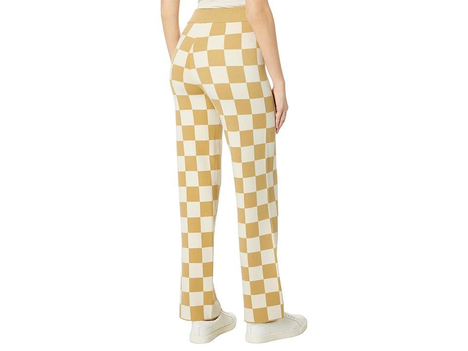 Show Me Your Mumu Zermatt Sweater Pants (Tan Checker) Women's Dress Pants Product Image