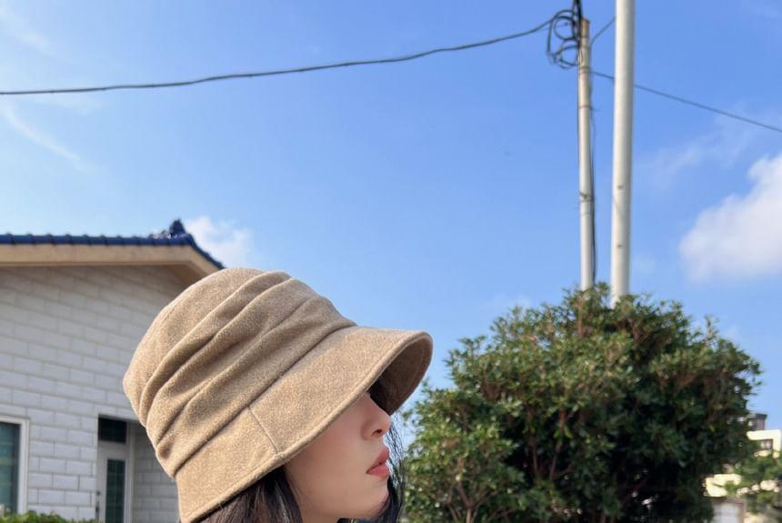 Plain Ruched Bucket Hat product image