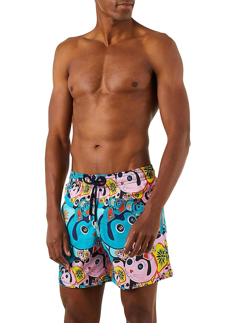 Mens Printed Classic Swim Shorts Product Image