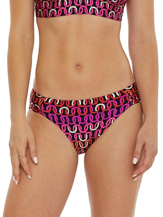 Womens Echo Geometric Hipster Bikini Briefs Product Image