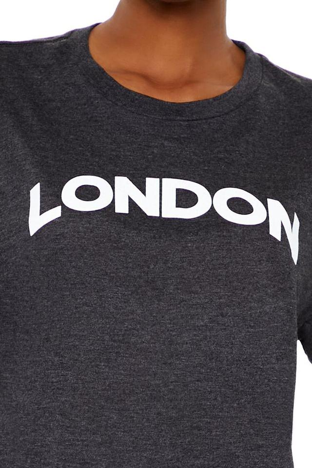 London Graphic Cropped Tee | Forever 21 Product Image