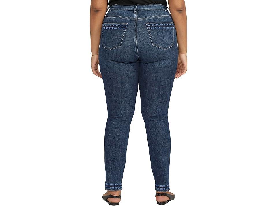 Jag Jeans Plus Size Ruby Mid-Rise Straight Leg Jeans (Night Owl) Women's Jeans Product Image