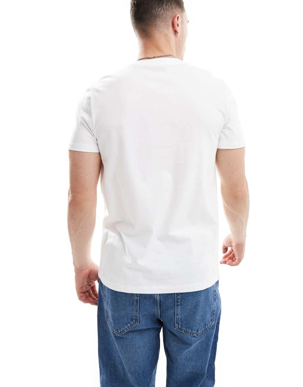 ASOS DESIGN 3 pack crew neck t-shirts in multiple colors Product Image