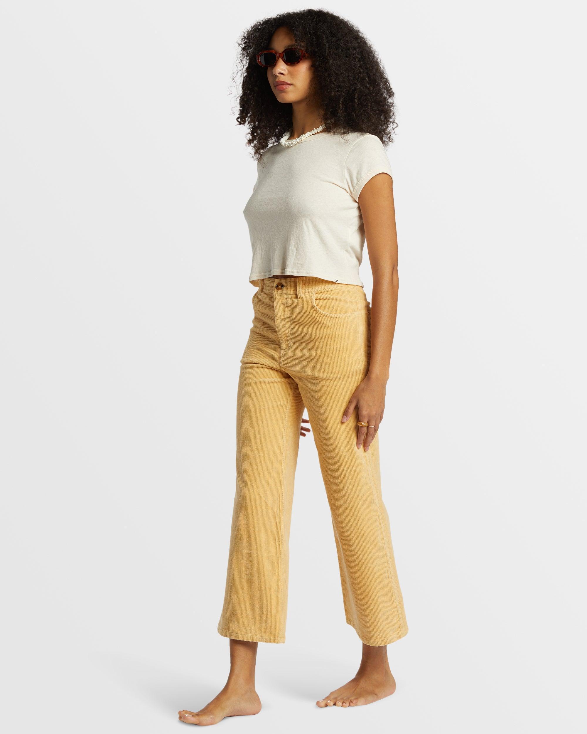 Be Free Corduroy Pants - Hemp 2 Female Product Image